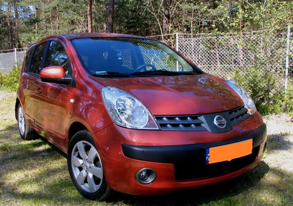 Nissan Note cena 12500 przebieg: 212000, rok produkcji 2006 z Warszawa małe 436